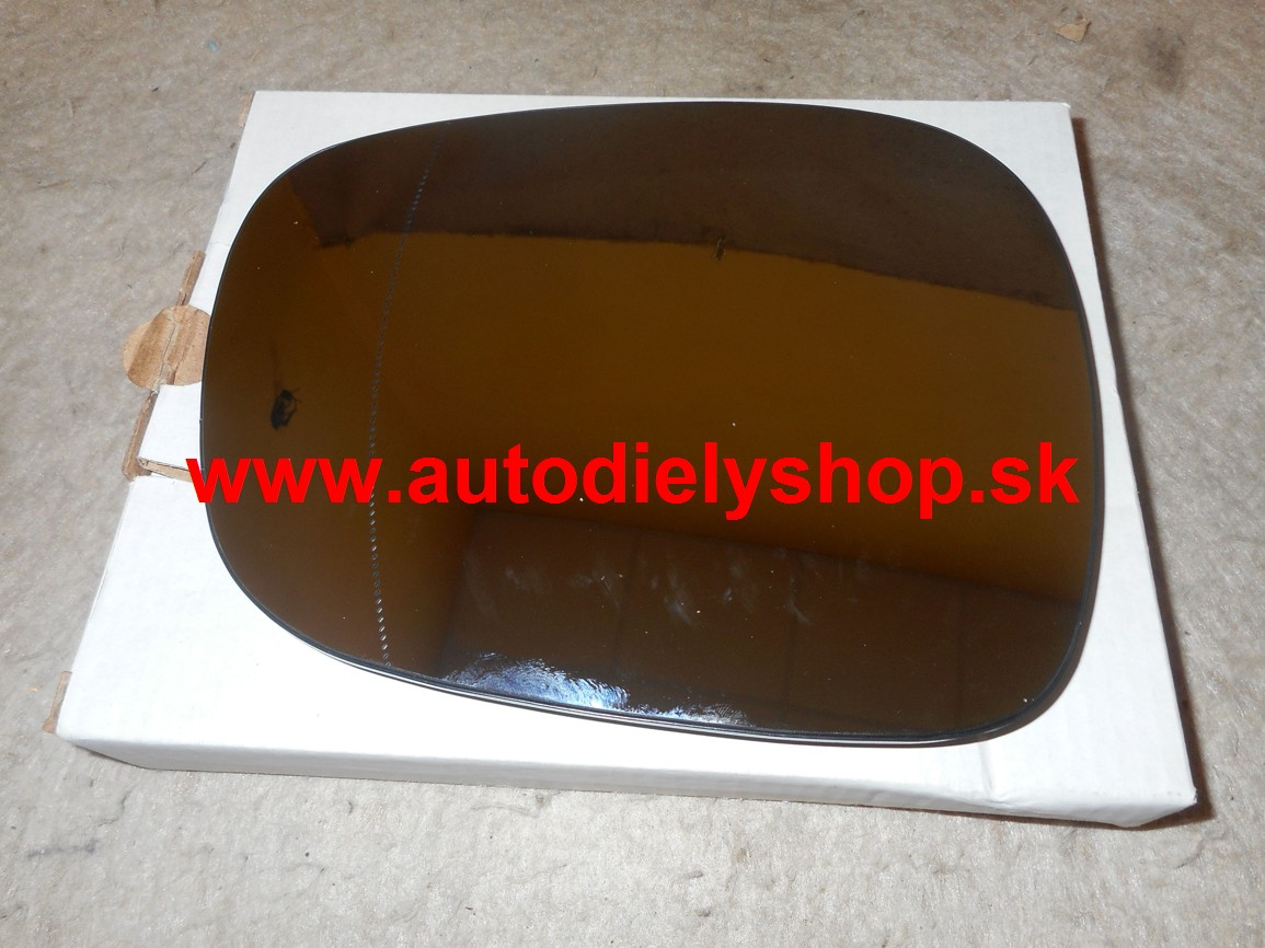 BMW X1 E84 10/2009- 2012  sklo spätného zrkadla vyhrievané ľavé /2 pinový kolík/