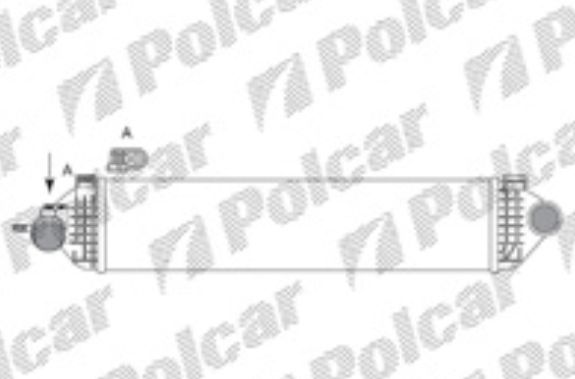 Ford FOCUS 3/2011- chladič vzduchu INTERCOOLER pre 1,6 EcoBoost /110-134 kW/