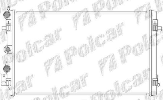 Audi A1 5/2010- chladič vody /1,4TFSi-2,0TDi