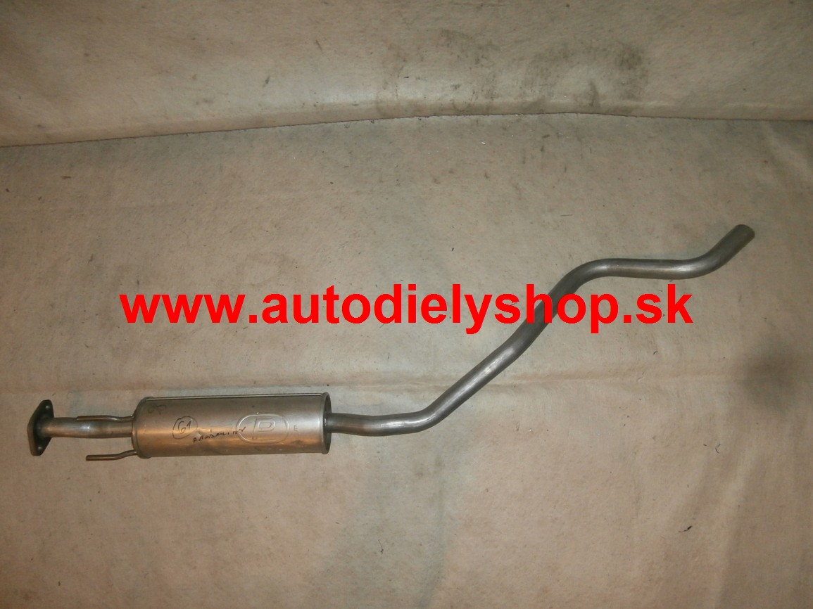 Opel ASTRA F 9/91-12/97 stredný diel výfuku 1,7D / 1,8i KOMBI