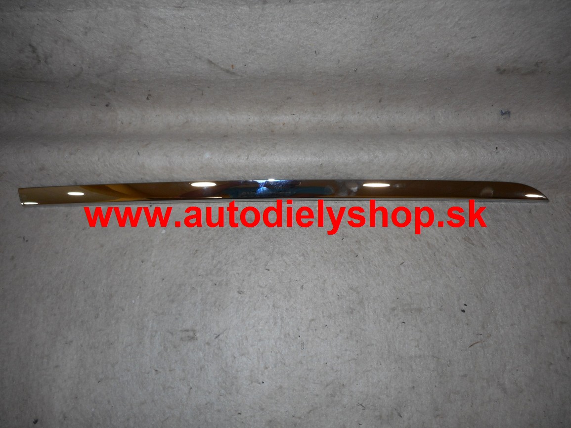 BMW 7 F01, F02 2008- lišta nárazníka ľavá chrómová