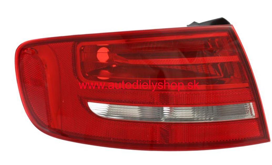Audi A4 11/2007-2012 zadné svetlo Lavé /KOMBI - vonkajšie/