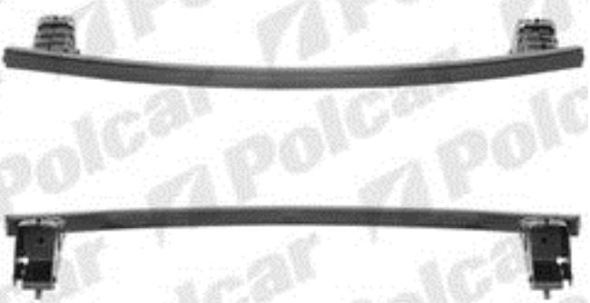 Peugeot 807 6/02- dolná výstuha predného nárazníku