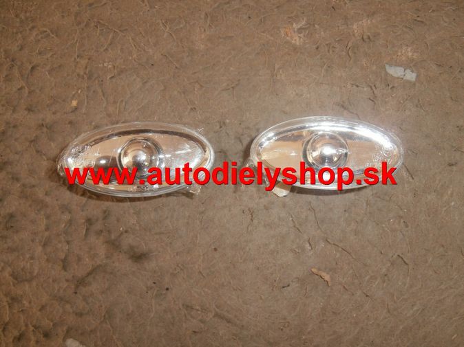 Peugeot 1007 4/05- bočné smerovky číre sada L+P