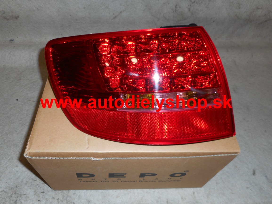 Audi A6 Avant 5/04 -10/08 LED zadné svetlo Lavé,vonkajšie