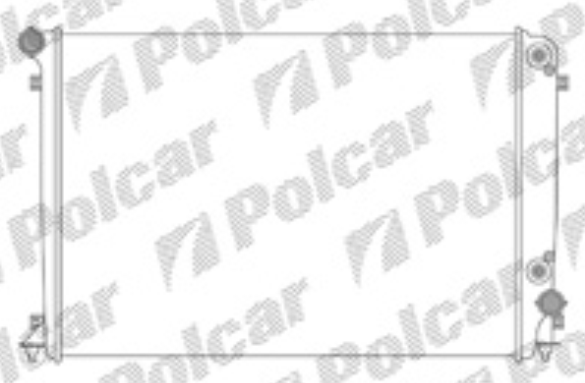 Audi A8 6/94-03 chladič vody /2,5TDi -110KW/ - pre vozidlá s klim tizáciou, pre 