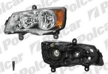 Chrysler VOYAGER 10/2007- predné svetlo H11+H11 ľavé