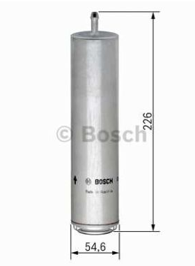 BMW 1 E87 9/2004-3/2007 palivový filter 116D-118D-120D / BOSCH /