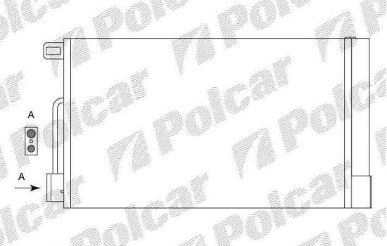 Peugeot BIPPER 2/2008- chladič klimatizácie pre 1.4