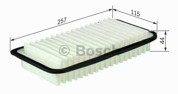 Toyota YARIS 09/11-  vzduchový filter /CLEAN FILTERS/- 1.0
