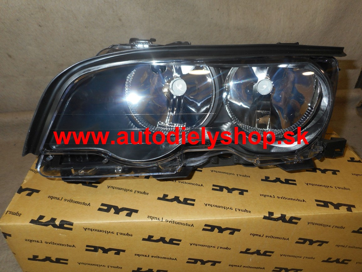 BMW 3 E46 98-8/01 svetlo H7+H7 Lavé / TYC /COUPE