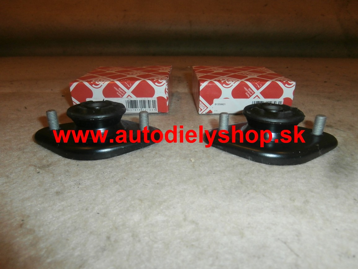 BMW 3 E46 01-05 uloženie tlmiča L+P Sada /FEBI/ - Zadné