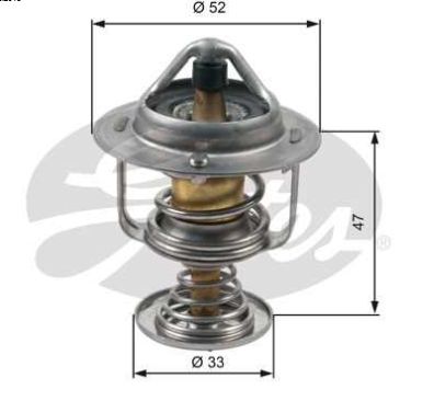 Toyota YARIS 09/11- termostat chladenia /GATES/