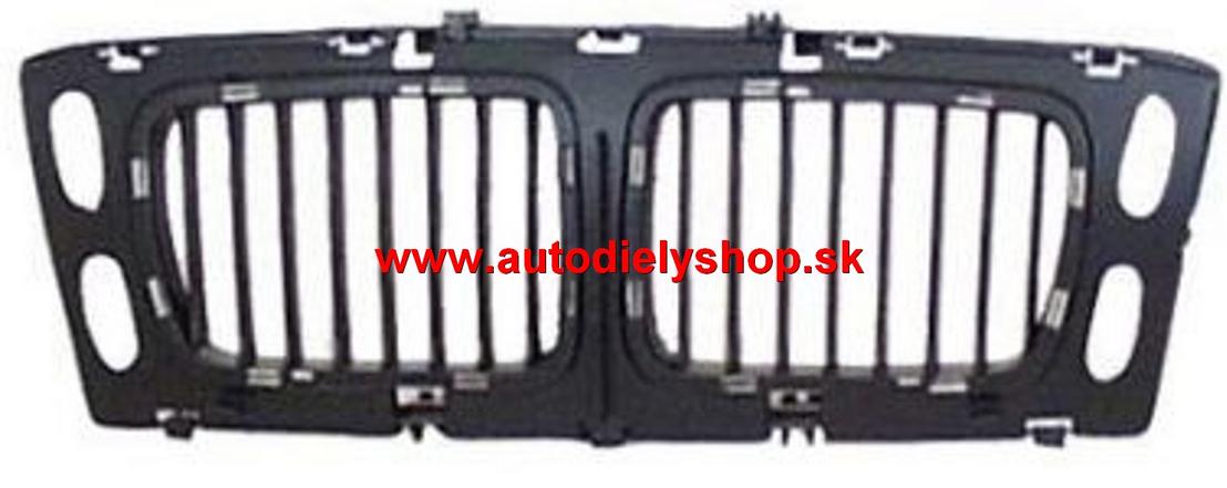 BMW 5 E34 2/88-11/95 stredná mriežka masky / do r.v.93
