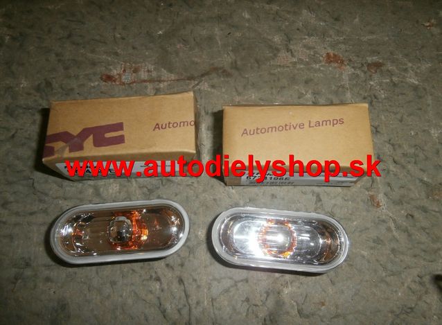 Seat EXEO 12/08-  bočné smerovky číre Sada L+P