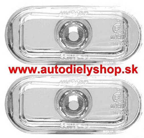 Seat EXEO 12/08- bočné smerovky číre Sada L+P