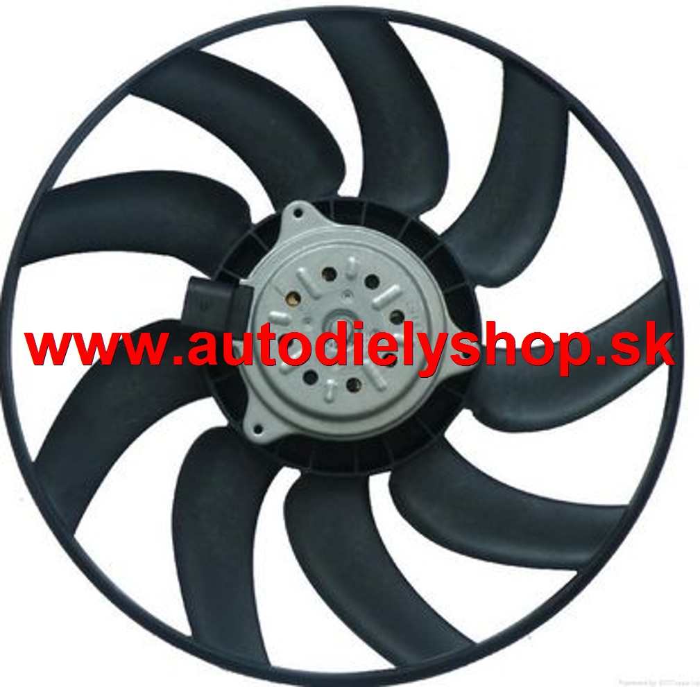 Seat EXEO 12/08- ventilátor chladiča /350mm/ 1,8TSI 118 kW