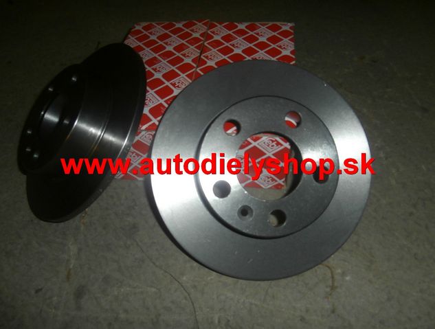 Seat EXEO 12/08- zadné kotúče 245mm Sada L+P / FEBI /