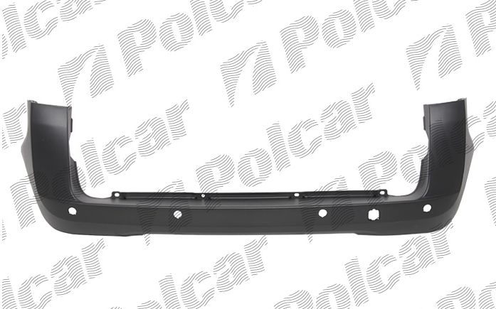 Fiat QUBO 6/2008- zadný nárazník s otvormi