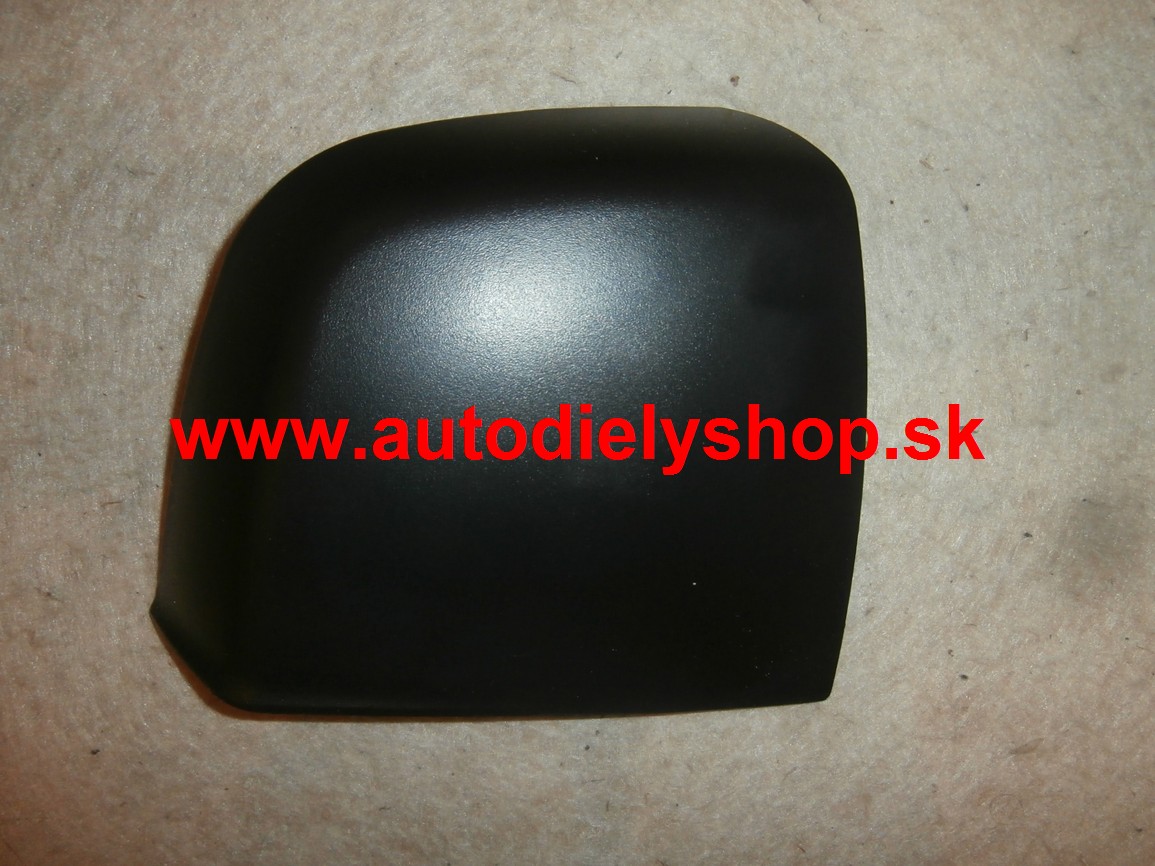 Fiat DOBLO 2/2010- kryt zrkadla pravý / čierny
