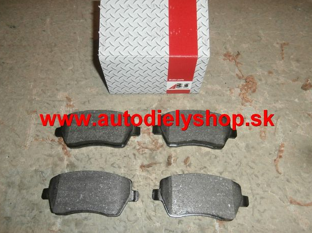 Dacia LODGY 03/12- predné platničky Sada / A.B.S /
