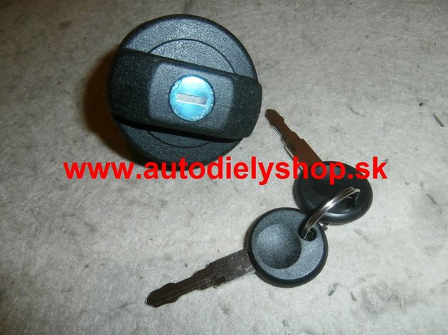 Fiat QUBO 6/2008- uzáver palivovej nádrže + 2xkluč