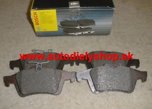 Citroen Berlingo 96-02 predné platničky Sada / typ BOSCH / BOSCH