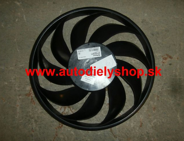  Citroen Berlingo 96-02 vrtula ventilátora 385mm,bez motora