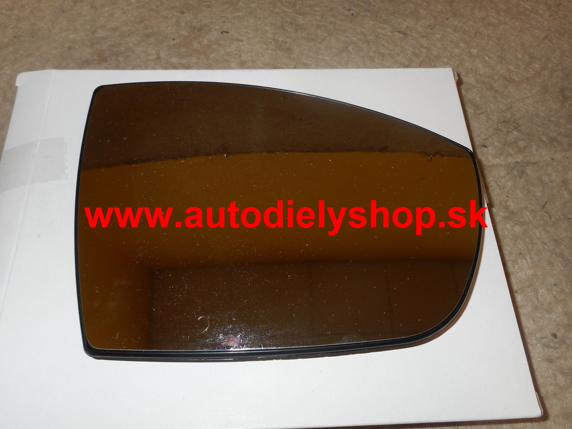 Ford C-MAX II 12/10- sklo zrkadla s držiakom pravé