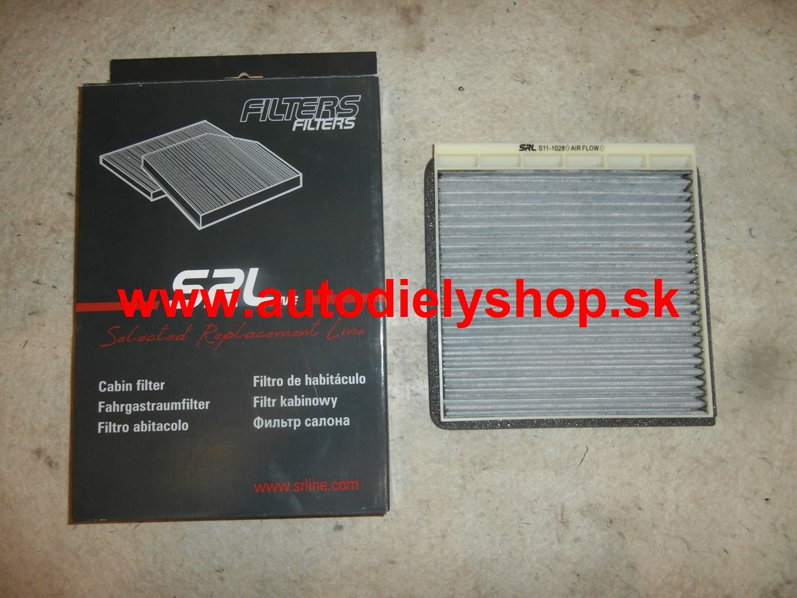 Citroen BERLINGO 9/96-11/02 pelový filter,všteky motory / uhlíko