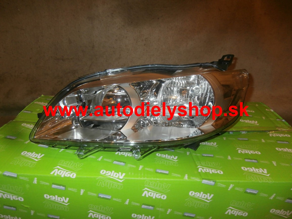 Peugeot 301 2013- Predné svetlo H7+H1 s denným svietením VALEO Ľavé 