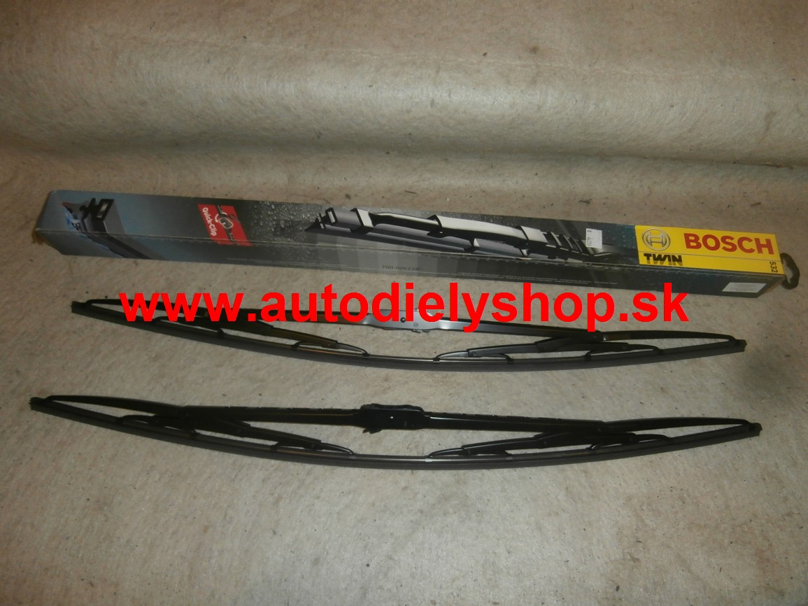 VW SHARAN 6/95-4/00 Predné stierače sada BOSCH TWIN, sada 700 + 700 mm