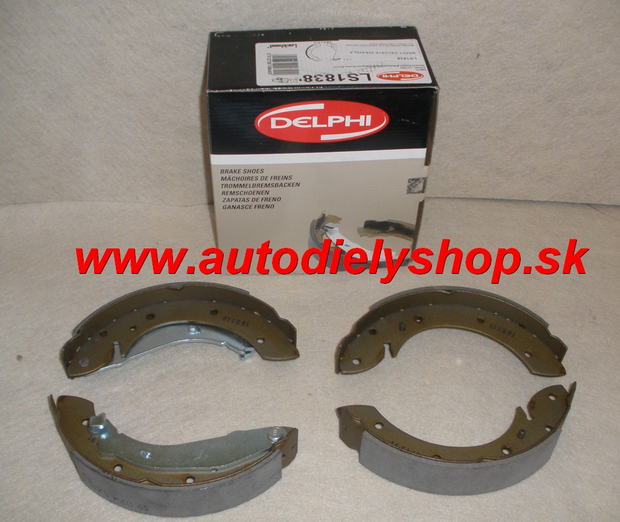 Citroen C3 12/05- zadné brzdové čeluste 203mm Sada/LUCAS