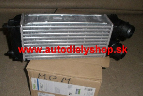 Citroen C3 PICASSO 09- chladič vzduchu 1,4HDi-1,6 HDi