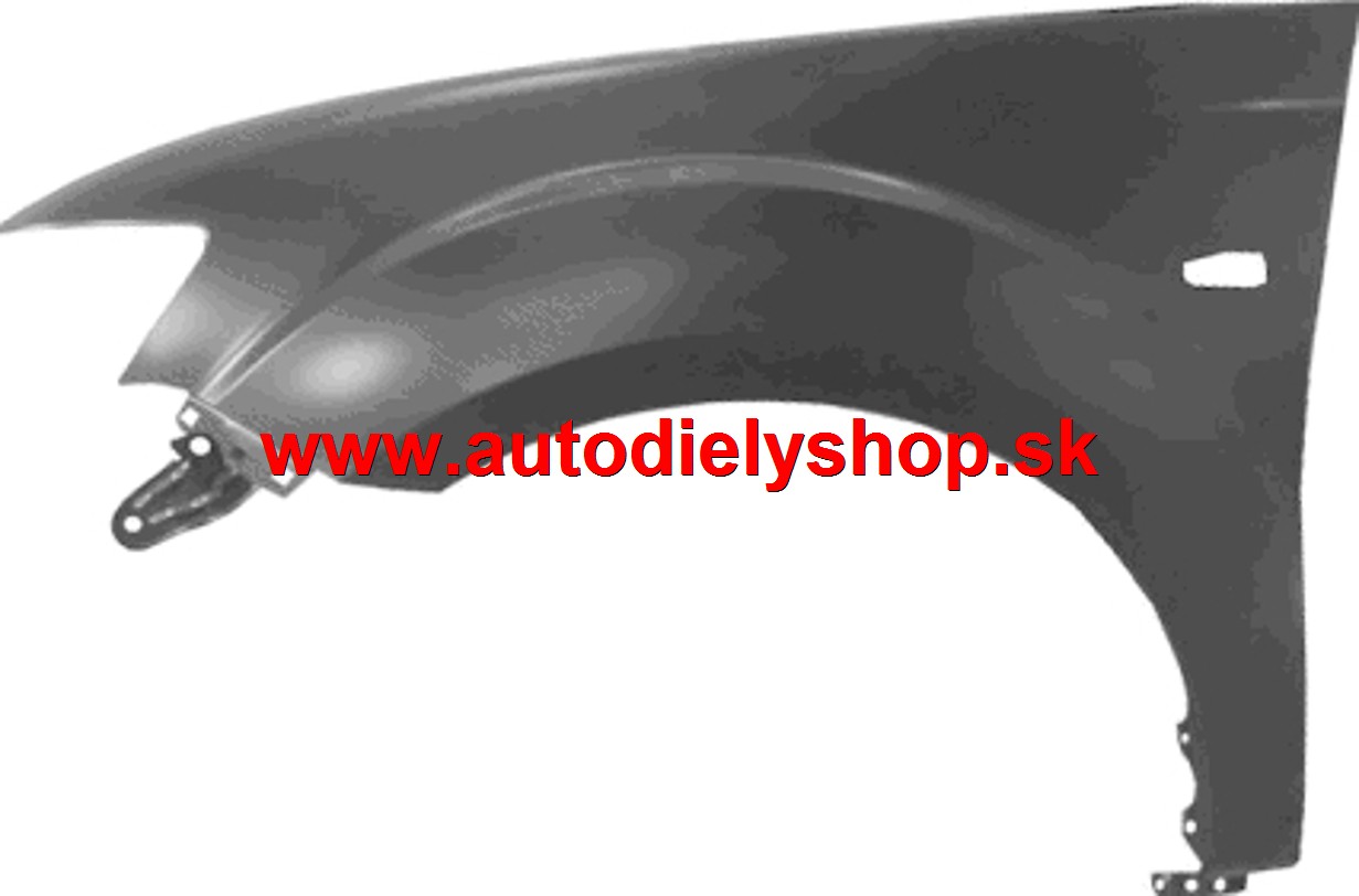Mitsubishi OUTLANDER 09/09-12 predný blatník ľavý /s otvorom na smerovku/