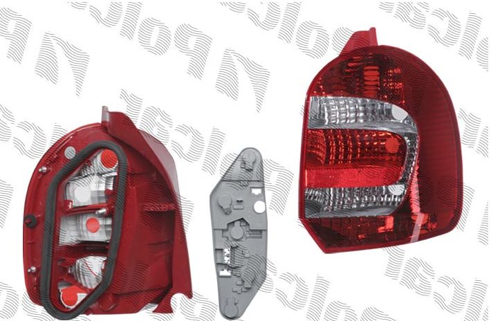 Renault MODUS 2/2008- zadné svetlo pravé