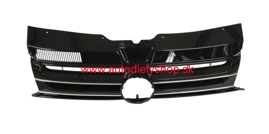 VW TRANSPORTER T5 11/2009- predná maska / s chromovou lištou