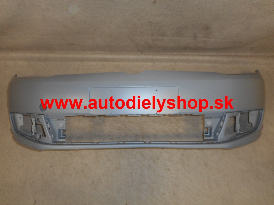 VW CADDY 06/10- predný nárazník s podkladom s otvormi na hmlovky 