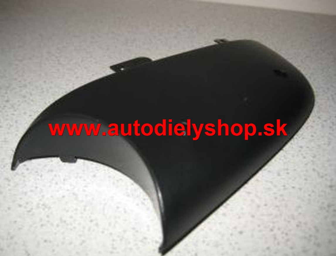 VW CADDY 06/10- spodný kryt spätného zrkadla čierny ľavý 