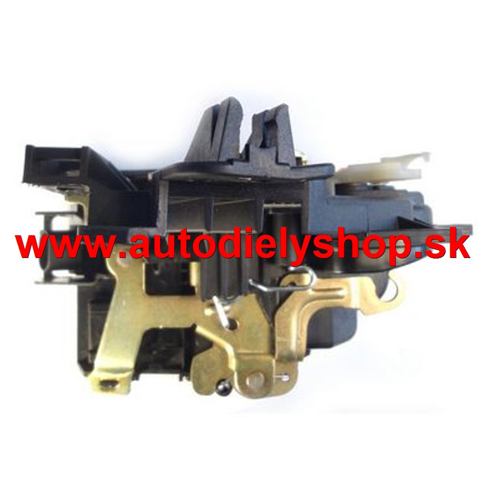 VW CADDY 06/10- zámok predných ľavých dverí /bez centrálu/ ORIGINÁL