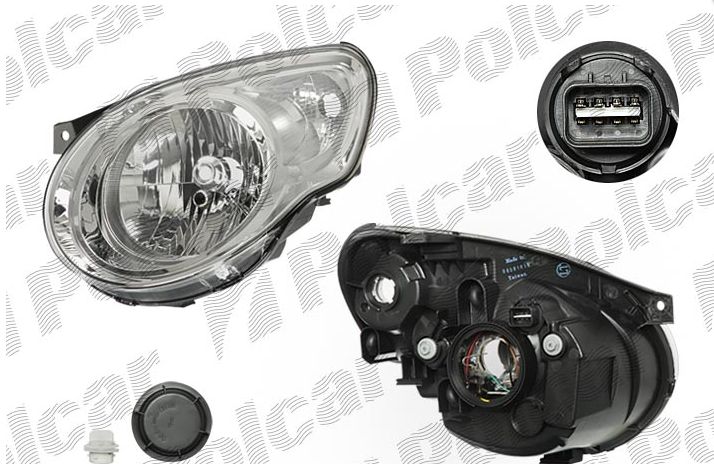 KIA PICANTO 2/08-6/11 predné svetlo ľavé / TYC /
