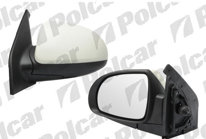 KIA PICANTO 2/08-6/11 mechanické spätné zrkadlo ľavé