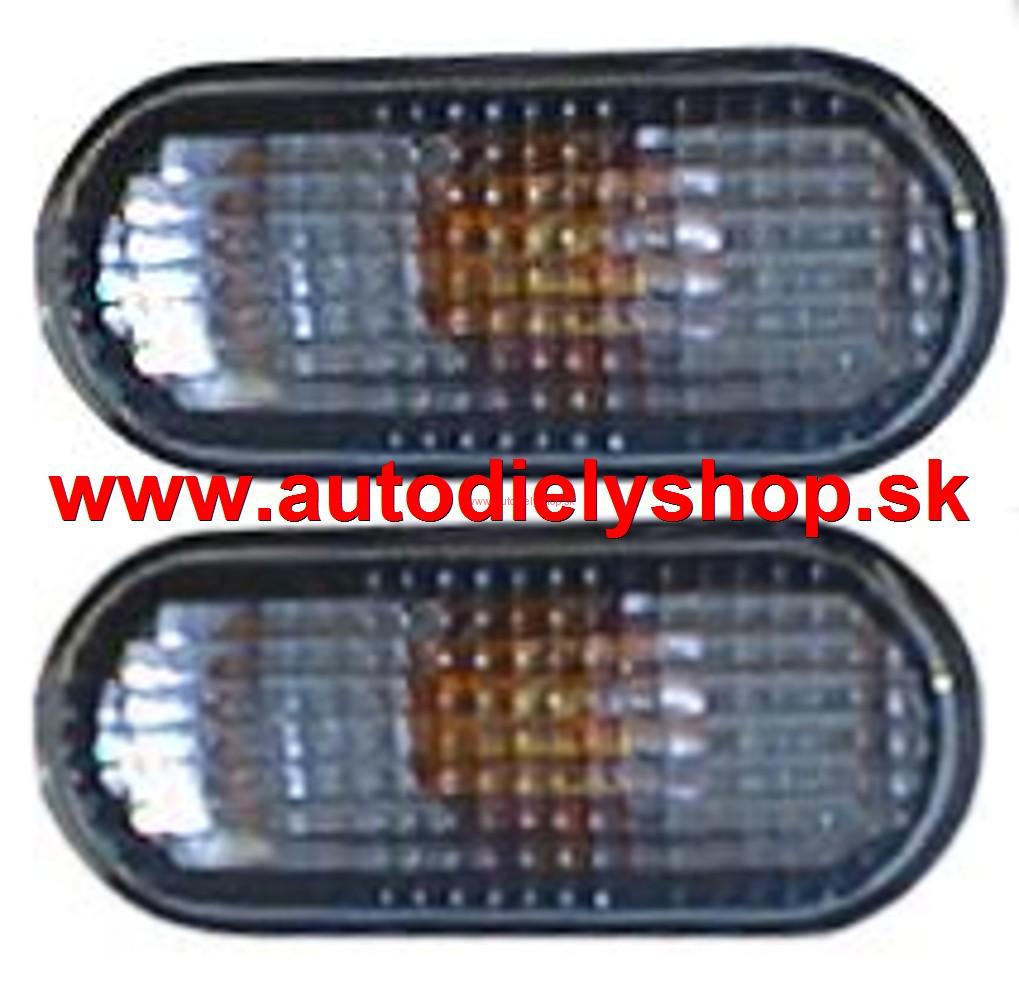 VW GOLF III 95-99 bočné smerovky dymové Sada L+P,oválne 