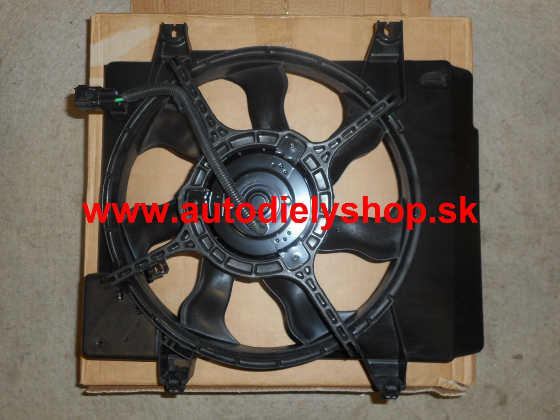 KIA PICANTO 1/04-2/08 Ventilátor chladiča /1,0-1,1i/ bez AC