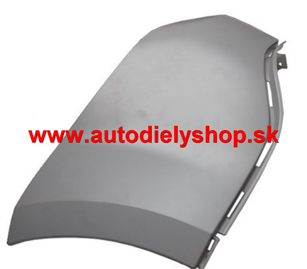 Ford S-MAX 10/2010- vrchný roh zadného nárazníku pre lak ľavý ORIGINÁL