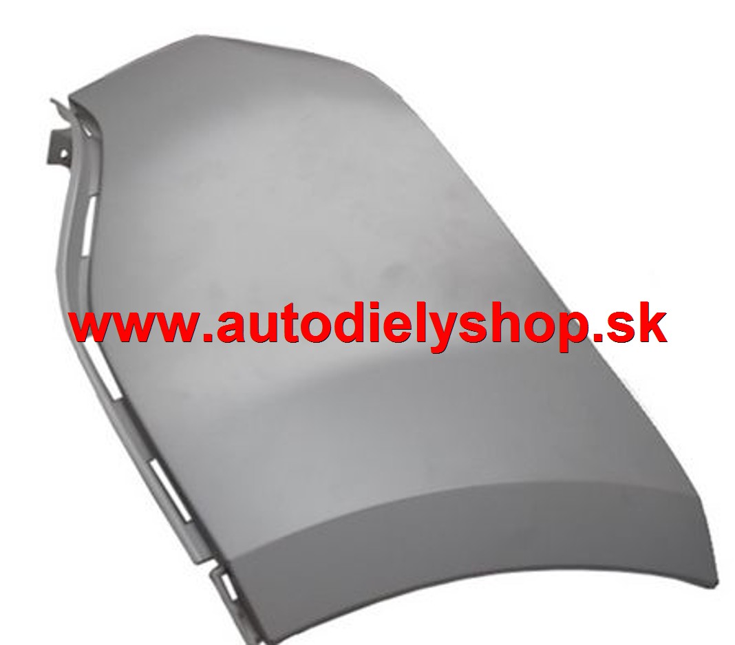 Ford S-MAX 10/2010- vrchný roh zadného nárazníku pre lak pravý ORIGINÁL