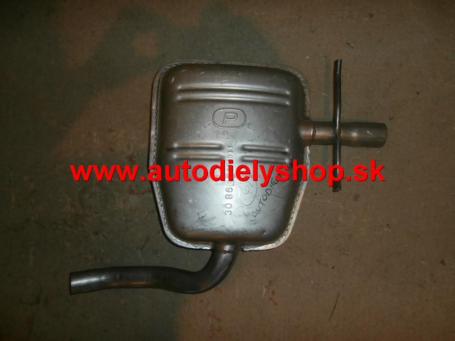 VW GOLF 9/93-8/97 stred výfuku 1,9TD/66kw,HB 