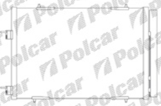Citroen C5 1/2008- chladič klimatizácie /1,6-1,6THP-1,6HDi/