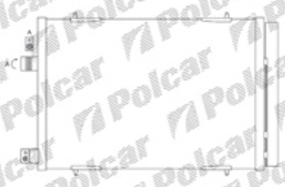Citroen C5 1/2008- chladič klimatizácie /2,0HDi/
