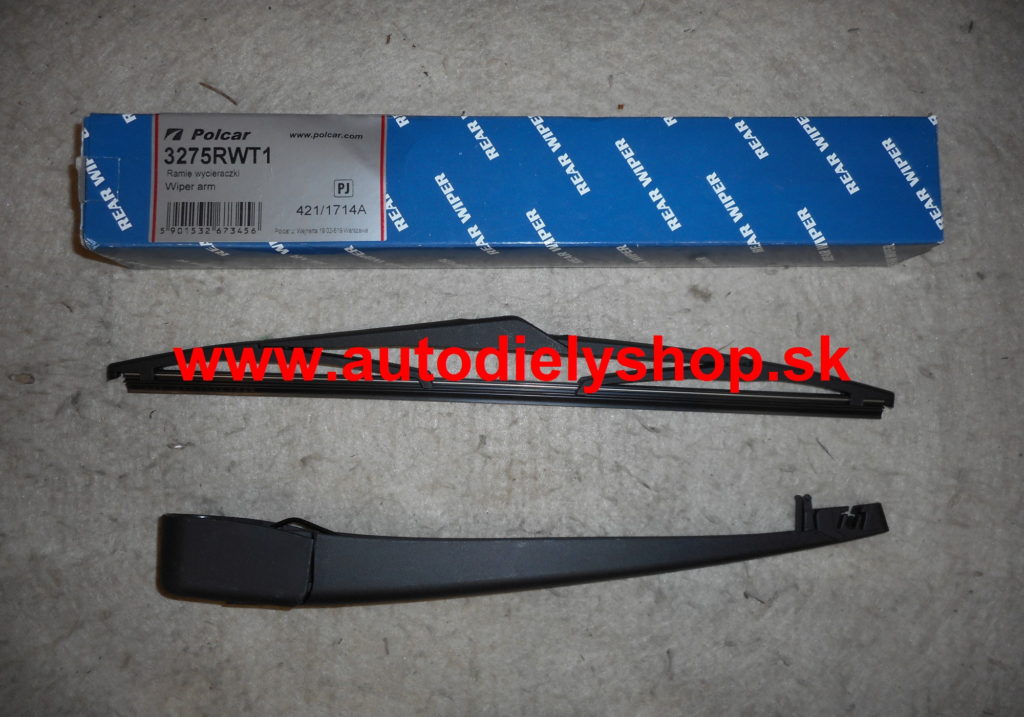 Ford S-MAX 10/2010- zadné ramienko stierača 